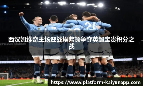 西汉姆维奇主场迎战埃弗顿争夺英超宝贵积分之战